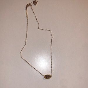 Rose Kendra Scott Drusy Necklace